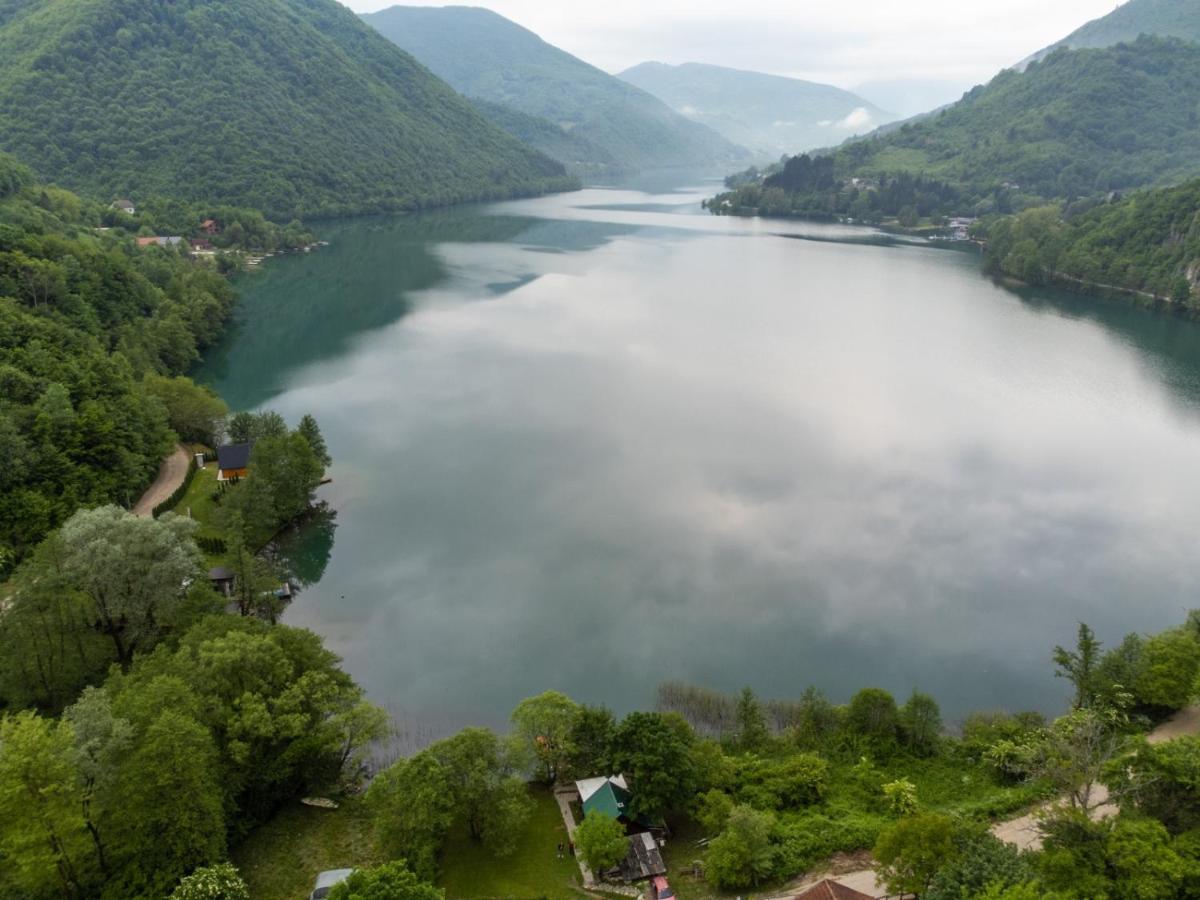 Jajce Lake Cottage-Plivsko Jezero Esterno foto