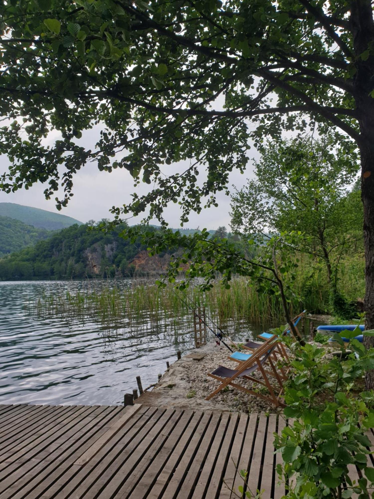 Jajce Lake Cottage-Plivsko Jezero Esterno foto
