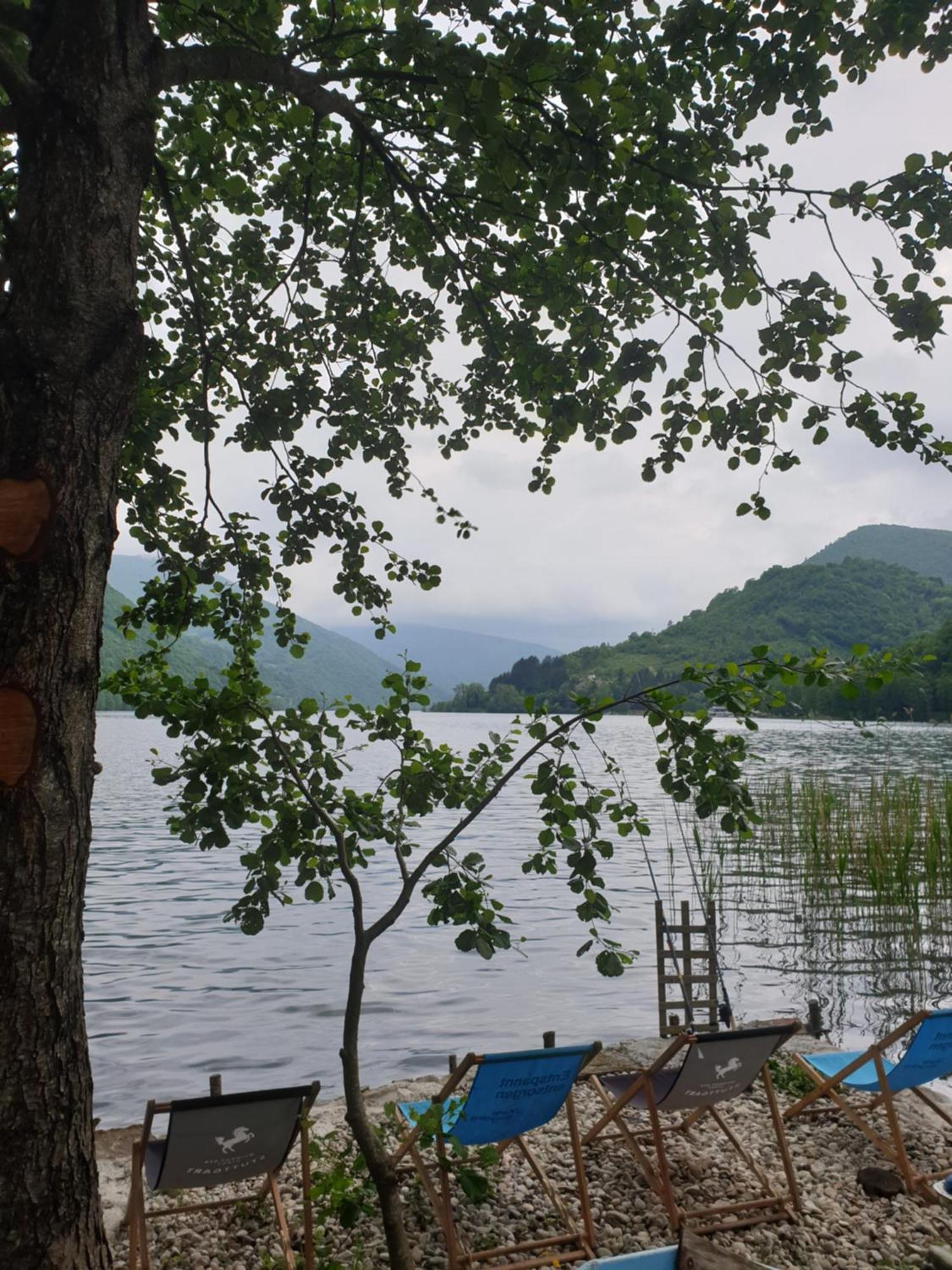 Jajce Lake Cottage-Plivsko Jezero Esterno foto